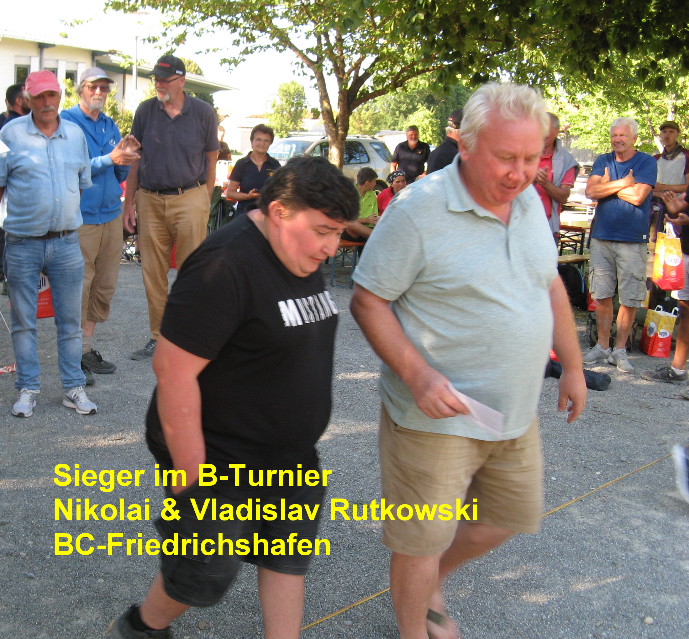 Bild Sieger vom B-Turnier